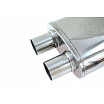 Mittelschalldämpfer 70mm TurboWorks LT 304SS 355mm