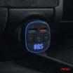 FM-Autotransmitter 2×USB-A 12V 24V