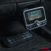 FM-Autotransmitter mit Fernbedienung 2×USB-A 12V 24V