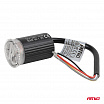 Warnleuchte rund orange LED R65 12V 24V 12W