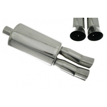 TurboWorks-Doppelsportauspuff (63-mm-Einlass)