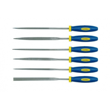 Satz Nadelfeilen 140 mm 6 Stück VOREL Satz Nadelfeilen 140 mm 6 Stück VOREL