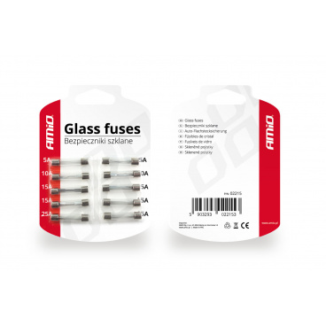 Glassicherungen 10 Stk.