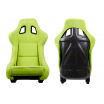 Sportstuhl SLIDE KS2 Premium, hellgrüner Veloursbezug