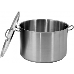Hrnec střední s poklicí NEREZ 50x32cm 62,8l