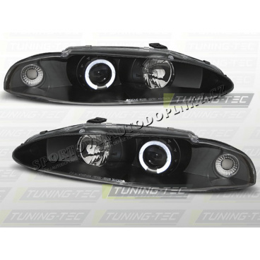 MITSUBISHI ECLIPSE D30 1995–96 KLARES VORDERE LICHT ANGEL EYES SCHWARZ