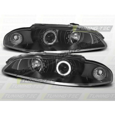 MITSUBISHI ECLIPSE D30 1997–98 ANGEL EYES SCHWARZE SCHEINWERFER – AUF LAGER