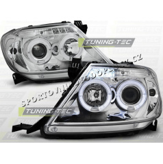 TOYOTA HILUX 2005–11 KLARES VORDERE LICHT ANGEL EYES CHROM