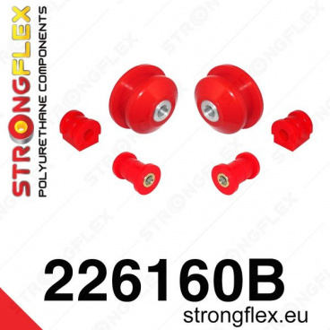 VW Polo III 2009+ StrongFlex Satz Silentblöcke für Vorderachse, nur 6 Stück