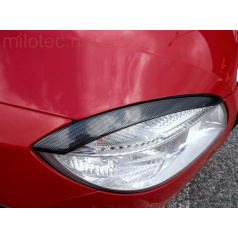 Scheinwerferabdeckungen (Wolken), Carbon-Design – Škoda Fabia II. Lim./Combi/Scout 2007–2010 – Skoda Roomster/Scout 2006–2010