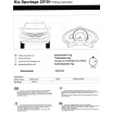 Drehzahlmesserrahmen aus Edelstahl Kia Sportage 2010-15