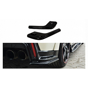 Splitter Honda Civic IX Type-R Tył Boczne Gloss Black Splitter Honda Civic IX Type-R Tył Boczne Gloss Black