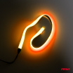 LED COB-Streifen für Auto orange 2x30cm 12V AMIO-04572