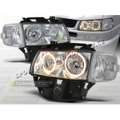 VW T4 CARAVELLE / MULTIVAN 1996-03 KLARE VORDERE LICHTER ANGEL EYES CHROM