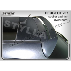 PEUGEOT 207 3D, 5D Heckspoiler. obere Tür (EU-Homologation)