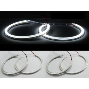 SMD Angel Eyes 4 Ringe für BMW E46 ohne Xenonlicht (130 Dioden auf einem Ring)
