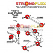 Toyota Land Cruiser 1998-02 StrongFlex Sport kompletter Satz Silentblöcke 27-tlg