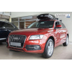 Edelstahlabdeckung – schwarz verchromter Schutz der Schwelle der hinteren Stoßstange Audi Q5 2008+