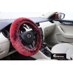 Lenkradbezug rote Haare 37-39 cm