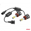 LED-Hauptscheinwerferlampen H8/H9/H11 COB 4Side AMiO