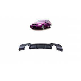 BMW 3 E90 E91 Diffusor Hinten Matt Schwarz
