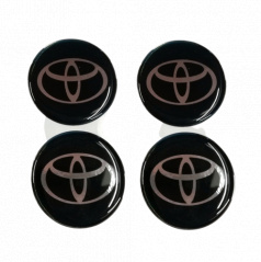 Toyota-Emblem Durchmesser 55 mm, 4 Stück