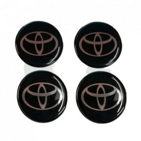 Toyota-Emblem Durchmesser 55 mm, 4 Stück