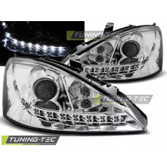 FORD FOCUS 10.1998-10.2001 DAYLIGHT CHROM-KLARE SCHEINWERFER