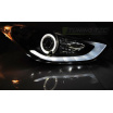 Hyundai Elantra 11.2010 – schwarze Daylight-LED-Frontscheinwerfer