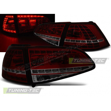 VW Golf 7 2013- Rückleuchten rot getönt LED GTI Look VW Golf 7 2013- Rückleuchten rot getönt LED GTI Look