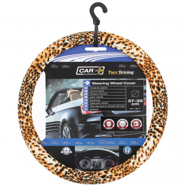 LEOPARD-Lenkradbezug 37-39 cm