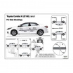Türseitenleisten, Toyota Corolla (E160), 2012+, Limousine