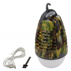 Aufladbare Taschenlampe PEAR ARMY + Insektenfänger
