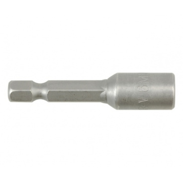 Magnetischer Aufsatz 1/4" 6 x 48 mm CrV Blister Magnetischer Aufsatz 1/4" 6 x 48 mm CrV Blister