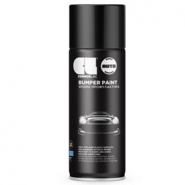 Lack für Stoßstangen, Schwellen + alle Kunststoffe schwarz 400 ml