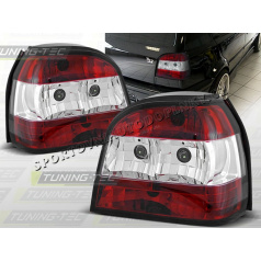 VW GOLF III 1991-97 HECKLEUCHTEN ROT WEIß