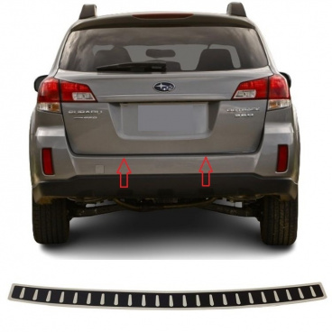 Carbon-Heckstoßstangenabdeckung Subaru Outback 2015-22 Carbon-Heckstoßstangenabdeckung Subaru Outback 2015-22