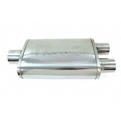 Mittelschalldämpfer 57mm TurboWorks LT 409SS 355mm