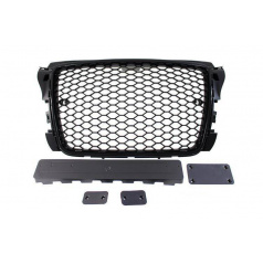 Grill Audi A3 8P Facelift RS-Stil Glänzend Schwarz PDC