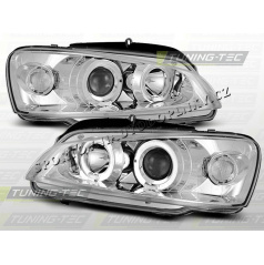 PEUGEOT 106 1996–03 KLARES VORDERE LICHT ANGEL EYES CHROM