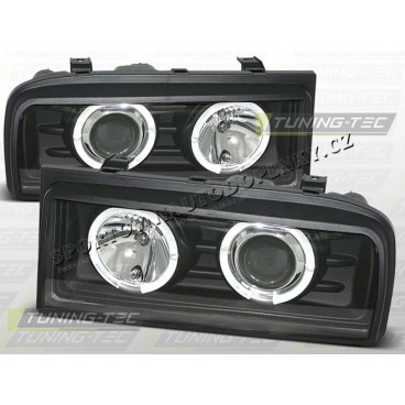 VW CORRADO 1988–95 ANGEL EYES SCHWARZE FRONTKLARE LICHTER VW CORRADO 1988–95 ANGEL EYES SCHWARZE FRONTKLARE LICHTER