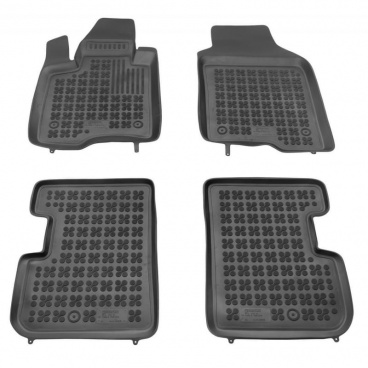 Gummimatten mit erhöhtem Rand Fiat Panda III, 2012- Gummimatten mit erhöhtem Rand Fiat Panda III, 2012-