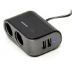 Splitter - Adapter 12/24V + 2x USB 2100mA