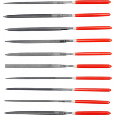 Nadelfeilen-Set 4 x 160 mm 10-tlg Nadelfeilen-Set 4 x 160 mm 10-tlg