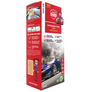 Kfz-Reinigungsset NANO GNP Waterless & Wax 3 in 1 Kfz-Reinigungsset NANO GNP Waterless & Wax 3 in 1