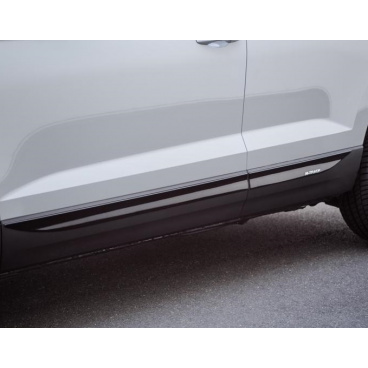 Seitentürleisten M-TRACK – glänzend schwarzer „Klavierlack“ – Škoda Karoq vonv. 2017