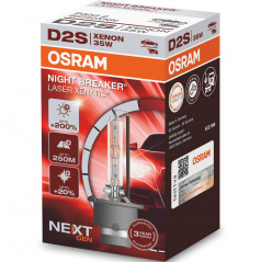 Xenonlampe D2S Osram 12/24V XENARC NIGHT BREAKER LASER 4500K +200%