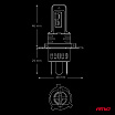 Automobil-LED-Lampen F26 PRO LumiTec LIMITED +130% DUO FULL CANBUS H4 H19 12V 24V