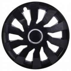 Radkappen Cliff schwarz 14-16 (4er-Set)