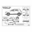 Türseitenleisten, Chevrolet Trax, 2012+